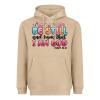 Mushroom be still and know that i am god psalm 46 10 Heavyweight Hoodie - MaliasSmallBusiness
