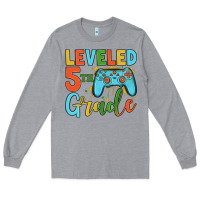 Heather Grey leveled 5th grade Long Sleeve Tee - JahusDesignShop