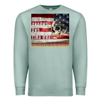 Seafoam fuck around and find out Premium Sweatshirt - MaliasSmallBusiness