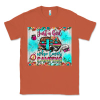 Copper just a girl who loves camping Classic Tee - JahusDesignShop