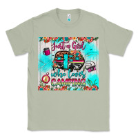Matcha just a girl who loves camping Classic Tee - JahusDesignShop