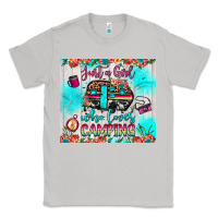 Moon Dust just a girl who loves camping Classic Tee - JahusDesignShop