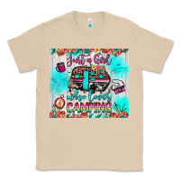 Mushroom just a girl who loves camping Classic Tee - JahusDesignShop