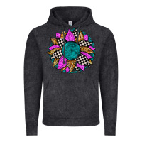 Vintage Black race sunflower Vintage Hoodie - Zillion Design Studio