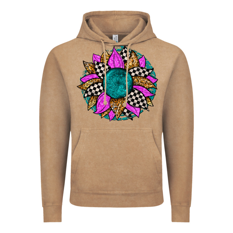 Race Sunflower Vintage Hoodie by Zillion Design Studio | Teevron
