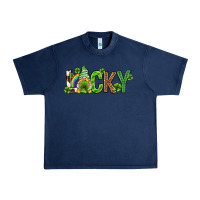 Navy Love horseshoe St. Patrick's Day Urban Heavy Tee - Neo Western