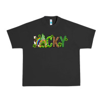 Pigment Black Love horseshoe St. Patrick's Day Urban Heavy Tee - Neo Western