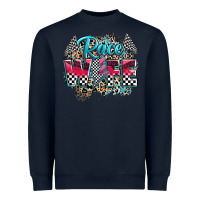 Navy race wife Heavyweight Sweatshirt - Zillion Design Studio