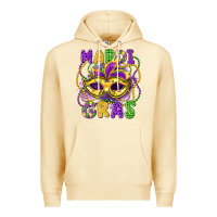 Pina Colada mardi gras mask Premium Hoodie - LillyAllenDesigns