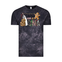 Cloud Black i put out for santa Vintage Tee - CowhideDigitalArt