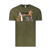 Vintage Olive i put out for santa Vintage Tee - CowhideDigitalArt