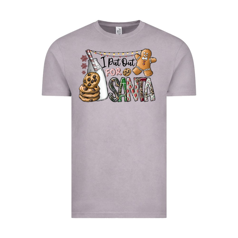 I Put Out For Santa Vintage Tee by CowhideDigitalArt | Teevron