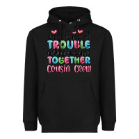 Black apparently we are trouble when we are together cou Heavyweight Hoodie - MaliasSmallBusiness
