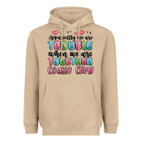 Mushroom apparently we are trouble when we are together cou Heavyweight Hoodie - MaliasSmallBusiness