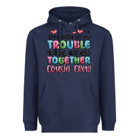 Navy apparently we are trouble when we are together cou Heavyweight Hoodie - MaliasSmallBusiness