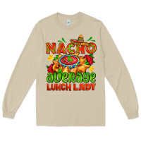 Mushroom nacho average lunch lady  with nacho Long Sleeve Tee - AdoDesignShop