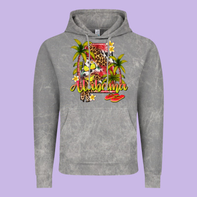 Summer Alabama Vintage Hoodie Designed By Texasbilliewilder