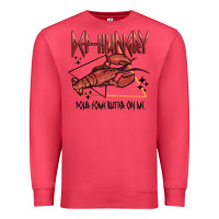 Cardinal def hungry pour dome butter on me Premium Sweatshirt - MaliasSmallBusiness