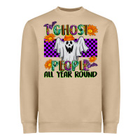 Mushroom I Ghost People All Year Round Heavyweight Sweatshirt - texasbilliewilder