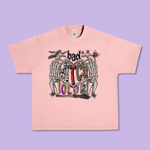 Bad Witch Club Urban Heavy Tee Designed By Cowhidedigitalart