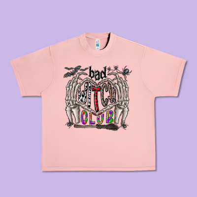 Bad Witch Club Urban Heavy Tee Designed By Cowhidedigitalart