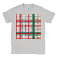 Moon Dust christmas plaid seamless pattern Classic Tee - BundleAndBundleShop