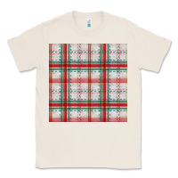 Natural christmas plaid seamless pattern Classic Tee - BundleAndBundleShop