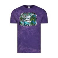 Cloud Purple summer vibes Vintage Tee - SublimationCraftShop
