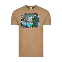 Vintage Coffee summer vibes Vintage Tee - SublimationCraftShop