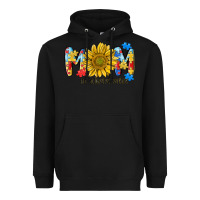 Black autism mom life sunflower Heavyweight Hoodie - MaliasSmallBusiness