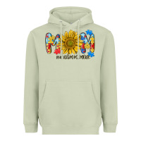 Matcha autism mom life sunflower Heavyweight Hoodie - MaliasSmallBusiness