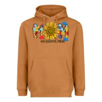 Meerkat autism mom life sunflower Heavyweight Hoodie - MaliasSmallBusiness