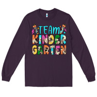 Plum team kindergarten Long Sleeve Tee - JahusDesignShop