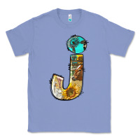 Colony Blue farm life alphabet lowercase letters j Classic Tee - BundleAndBundleShop