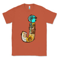 Copper farm life alphabet lowercase letters j Classic Tee - BundleAndBundleShop