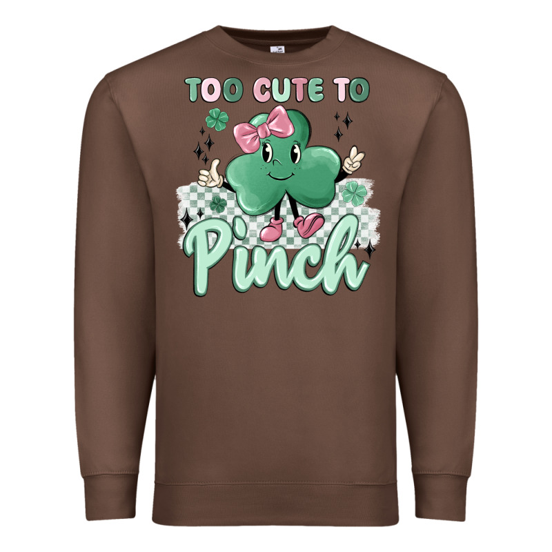 Too Cute To Pinch Premium Sweatshirt by MaliasSmallBusiness | Teevron