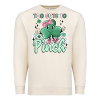 Sandshell too cute to pinch Premium Sweatshirt - MaliasSmallBusiness