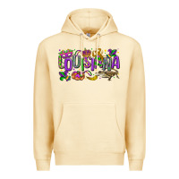 Pina Colada louisiana mardi gras Premium Hoodie - LillyAllenDesigns