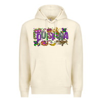Sandshell louisiana mardi gras Premium Hoodie - LillyAllenDesigns