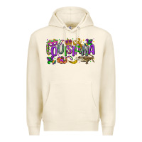 Tofu louisiana mardi gras Premium Hoodie - LillyAllenDesigns