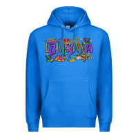 True Royal louisiana mardi gras Premium Hoodie - LillyAllenDesigns