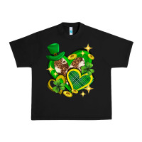 Black St. Patrick's Day lucky heart Urban Heavy Tee - Neo Western