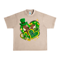 French Oak St. Patrick's Day lucky heart Urban Heavy Tee - Neo Western