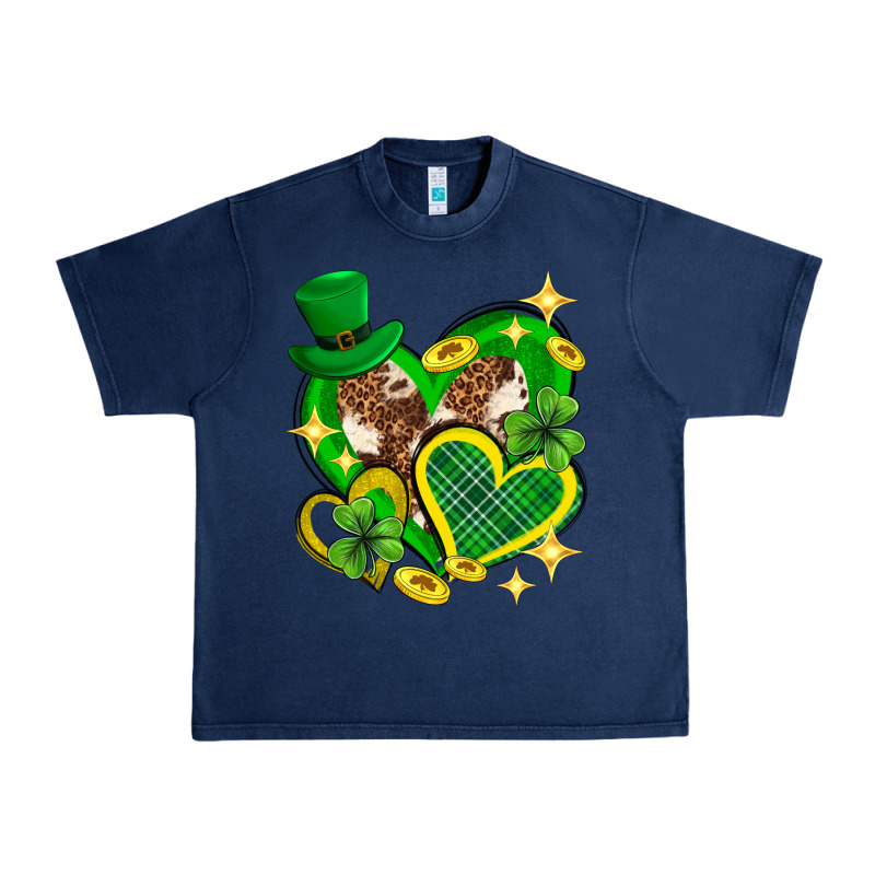 St. Patrick's Day Lucky Heart Urban Heavy Tee by Neo Western | Teevron
