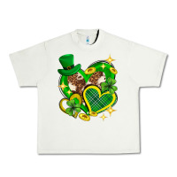 Pistachio St. Patrick's Day lucky heart Urban Heavy Tee - Neo Western
