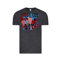 Vintage Black Let's get lit 4th of july Vintage Tee - CowGirlArtShop