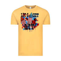 Vintage Mustard Let's get lit 4th of july Vintage Tee - CowGirlArtShop