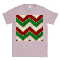 Lilac christmas stripes seamless pattern Classic Tee - BundleAndBundleShop