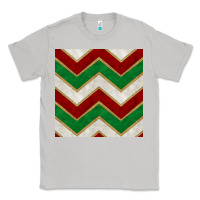 Moon Dust christmas stripes seamless pattern Classic Tee - BundleAndBundleShop