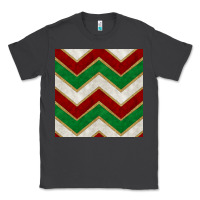 Smoke christmas stripes seamless pattern Classic Tee - BundleAndBundleShop